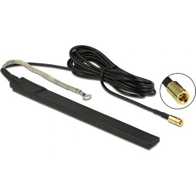 Delock 12411 Active DAB+ Antenna - Black - 23 dBi Delock 12411 Active DAB+ Antenna - Black - 23 dBi