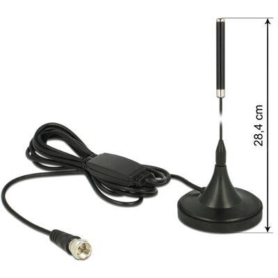 DeLOCK 12413 Omni-directional F-type 21 dBi Antenna DeLOCK 12413 Omni-directional F-type 21 dBi Antenna