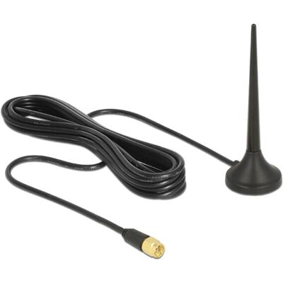Antena omnidireccional SMA DeLOCK 12416 - 3 dBi Antena omnidireccional SMA DeLOCK 12416 - 3 dBi