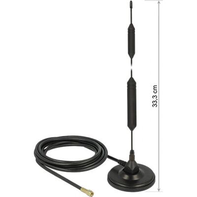 DeLOCK 12418 Network Antenna - Omni-directional - 5 dBi DeLOCK 12418 Network Antenna - Omni-directional - 5 dBi