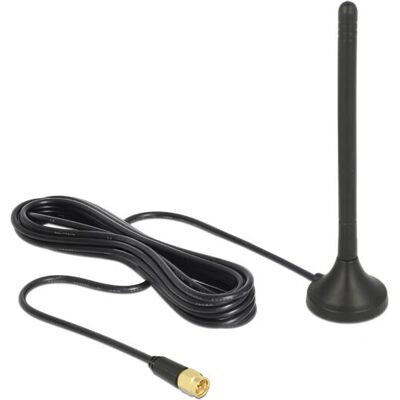 DeLOCK 12419 Network Antenna - 2.5 dBi - Omnidirectional - Indoor/Outdoor DeLOCK 12419 Network Antenna - 2.5 dBi - Omnidirectional - Indoor/Outdoor
