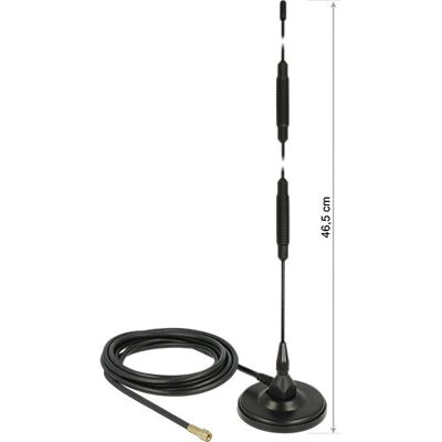 DeLOCK 12428 - Netzwerkantenne - 7 dBi - SMA - Schwarz DeLOCK 12428 - Netzwerkantenne - 7 dBi - SMA - Schwarz