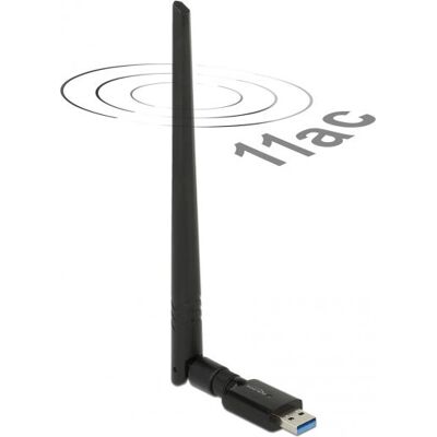 Scheda di Rete Wireless DeLOCK 12535 - Adattatore Wi-Fi USB Scheda di Rete Wireless DeLOCK 12535 - Adattatore Wi-Fi USB