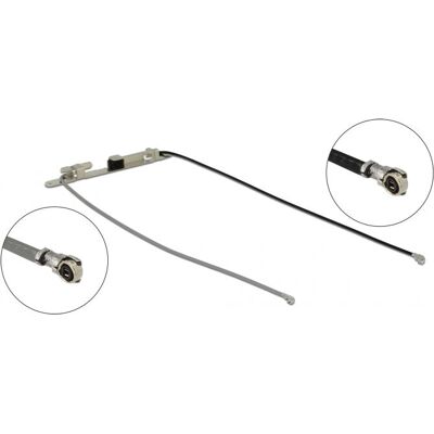 DeLOCK 12551 Netzwerkantenne - Innen WLAN 2,4/5 GHz - Schwarz DeLOCK 12551 Netzwerkantenne - Innen WLAN 2,4/5 GHz - Schwarz
