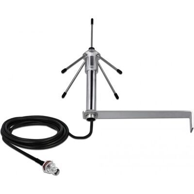 Antena de red DeLOCK 12564 - 3dBi, Omnidireccional, TNC, Exterior/Interior Antena de red DeLOCK 12564 - 3dBi, Omnidireccional, TNC, Exterior/Interior