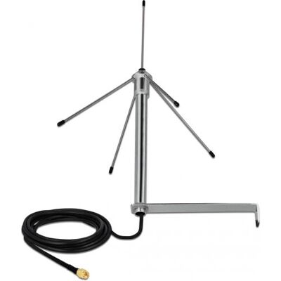 Antenne omnidirectionnelle DeLOCK 12565 - 3 dBi - Intérieur/Extérieur Antenne omnidirectionnelle DeLOCK 12565 - 3 dBi - Intérieur/Extérieur