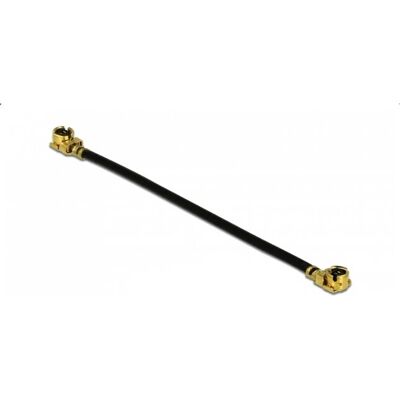 Cavo coassiale DeLOCK 12605 - 0,045 m MHF Nero Cavo coassiale DeLOCK 12605 - 0,045 m MHF Nero