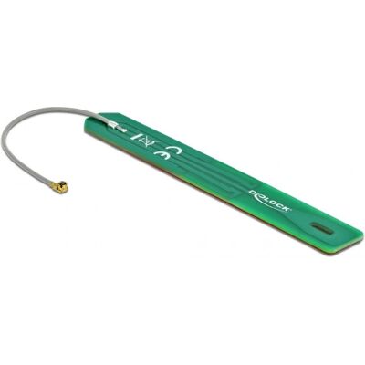 Delock 12692 Netzantenne - Innen, 2 dBi, PCB, MHF I, Schwarz Delock 12692 Netzantenne - Innen, 2 dBi, PCB, MHF I, Schwarz
