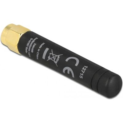 DeLOCK LPWAN 868 MHz Antenna - Omni-directional - Indoor/Outdoor - 1.6 dBi DeLOCK LPWAN 868 MHz Antenna - Omni-directional - Indoor/Outdoor - 1.6 dBi