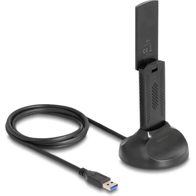 DeLOCK 12773 Adaptateur Wi-Fi 6E Dualband - Publicité DeLOCK 12773 Adaptateur Wi-Fi 6E Dualband - Publicité