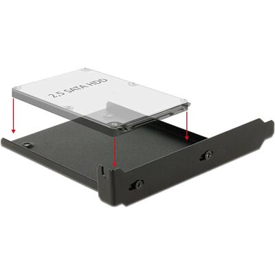 Parte de caja de ordenador Delock 18212 - Bandeja HDD universal - Negro Parte de caja de ordenador Delock 18212 - Bandeja HDD universal - Negro