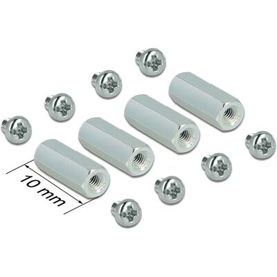DeLOCK 18218 Mounting Screw Set - Hovedkort - Multi-Color DeLOCK 18218 Mounting Screw Set - Hovedkort - Multi-Color