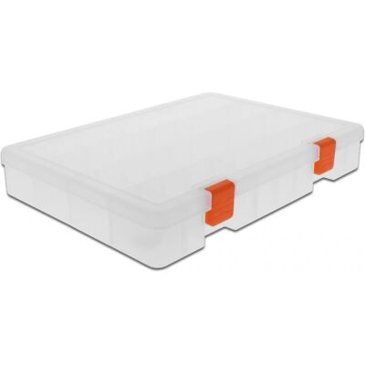 DeLock 18350 Transparente Kleinteilebox DeLock 18350 Transparente Kleinteilebox