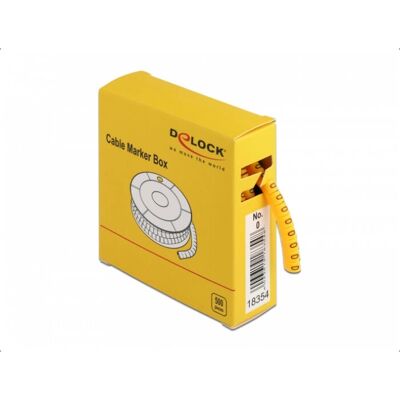DeLock Kabelkennzeichnung 18354 Gelb - Kabelmanagement DeLock Kabelkennzeichnung 18354 Gelb - Kabelmanagement