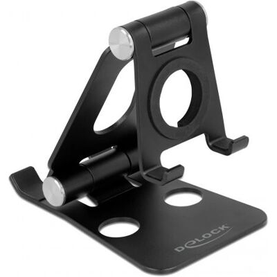 DeLOCK 18430 Smartphone & Smartwatch Halterung - Verstellbar, Schwarz DeLOCK 18430 Smartphone & Smartwatch Halterung - Verstellbar, Schwarz