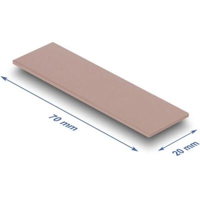 DeLOCK 18480 - Pasta térmica - Rosa - 3 W/mK - 70x20x1,75 mm - Disipación de calor DeLOCK 18480 - Pasta térmica - Rosa - 3 W/mK - 70x20x1,75 mm - Disipación de calor