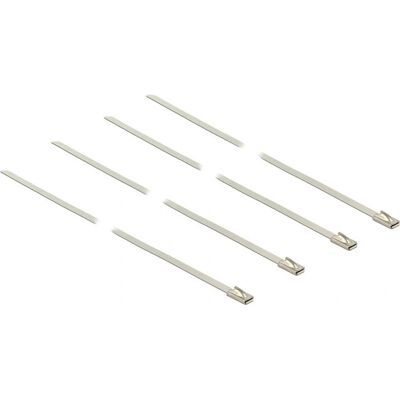 DeLOCK 18632 Bridas de acero inoxidable, 20 unidades DeLOCK 18632 Bridas de acero inoxidable, 20 unidades