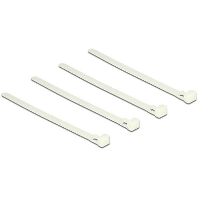 DeLOCK 18638 Nylon Weiß Kabelbinder - 150mm, 100 Stück DeLOCK 18638 Nylon Weiß Kabelbinder - 150mm, 100 Stück