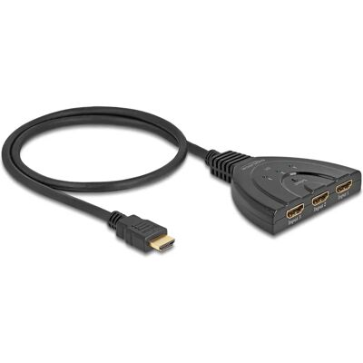 DeLock 18649 HDMI-Switch - 8K 60Hz Unterstützung DeLock 18649 HDMI-Switch - 8K 60Hz Unterstützung