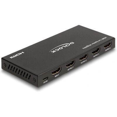 DeLOCK 18652 HDMI Splitter 1x4 4K/60Hz DeLOCK 18652 HDMI Splitter 1x4 4K/60Hz