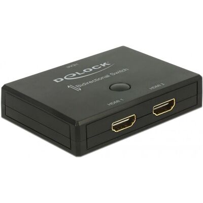 DeLock HDMI 2-in-1 Umschalter - 4K 60Hz HDR DeLock HDMI 2-in-1 Umschalter - 4K 60Hz HDR