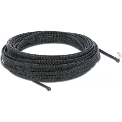 Delock Kabelhülse - Dehnbar, 10m, Schwarz Delock Kabelhülse - Dehnbar, 10m, Schwarz