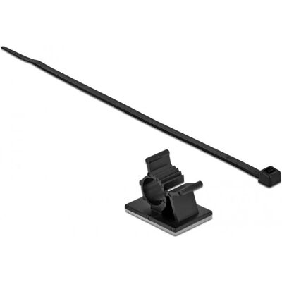 DeLOCK 18880 Nylon Kabelbinder - 30cm, Schwarz, 10 Stück DeLOCK 18880 Nylon Kabelbinder - 30cm, Schwarz, 10 Stück