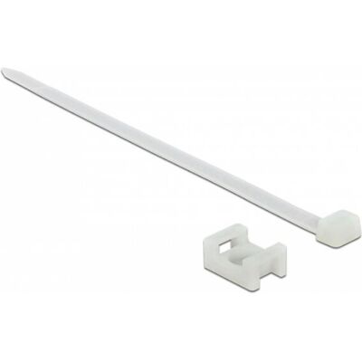 DeLOCK 18885 Nylon Kabelbinder - 15cm, Weiß - Kabelbinder Kit DeLOCK 18885 Nylon Kabelbinder - 15cm, Weiß - Kabelbinder Kit
