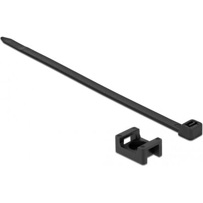 DeLOCK 18886 Nylon Schwarz Schraubbefestigter Kabelbinder - 10 Stk. DeLOCK 18886 Nylon Schwarz Schraubbefestigter Kabelbinder - 10 Stk.