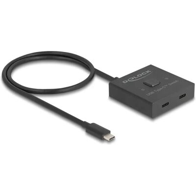 DeLOCK 18911 Concentrateur USB - 8K / 10 Gbps / Noir DeLOCK 18911 Concentrateur USB - 8K / 10 Gbps / Noir