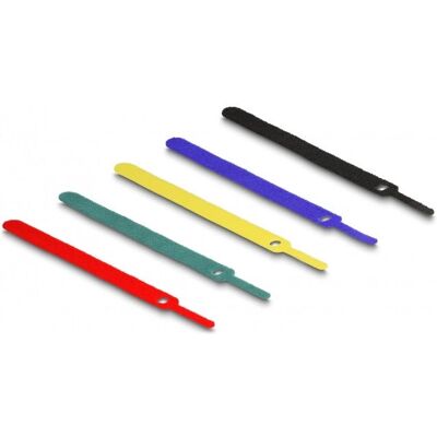 DeLock Kabelbinder, Klett-Kabelbinder, 150x12mm, Set 10 Farben DeLock Kabelbinder, Klett-Kabelbinder, 150x12mm, Set 10 Farben