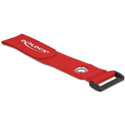 DeLock Kabelbinder mit Klett und Öse 3 Stück DeLock Kabelbinder mit Klett und Öse 3 Stück