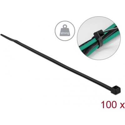 Delock Modelo 19559 - Brida de alta resistencia - 20cm - Negro Delock Modelo 19559 - Brida de alta resistencia - 20cm - Negro
