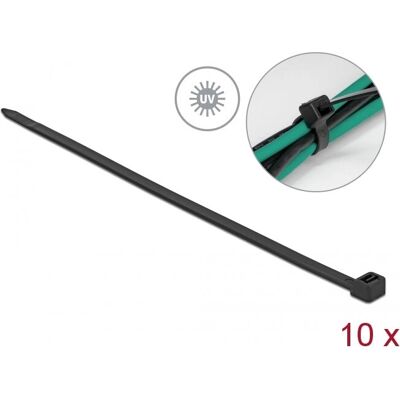 DeLOCK 19562 UV-beständige Kabelbinder - 610mm - 10 Stück DeLOCK 19562 UV-beständige Kabelbinder - 610mm - 10 Stück