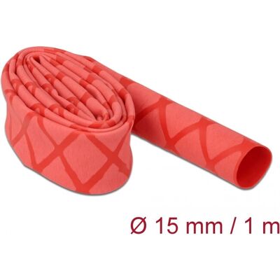 DeLOCK 19591 Tubo rétractable - Rouge, Motif X - 1m - Publicité DeLOCK 19591 Tubo rétractable - Rouge, Motif X - 1m - Publicité