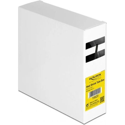DeLock Schrumpfschlauch - 15m, 2,4mm, Schwarz DeLock Schrumpfschlauch - 15m, 2,4mm, Schwarz