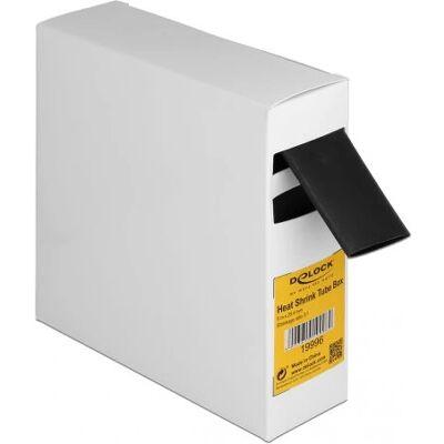 DeLOCK Tube thermorétráctile - 3:1, 5m, Noir - Protection câbles - Publicité DeLOCK Tube thermorétráctile - 3:1, 5m, Noir - Protection câbles - Publicité