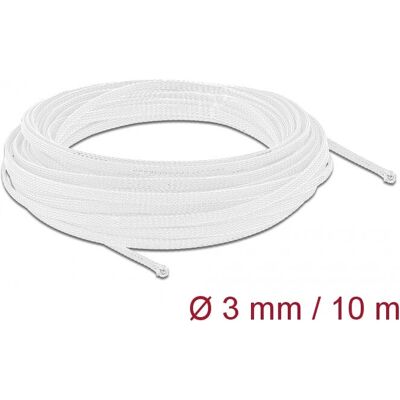 DeLOCK 20692 Gaine extensible - 10m, Blanc - Publicité DeLOCK 20692 Gaine extensible - 10m, Blanc - Publicité