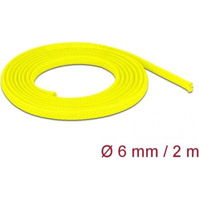 Delock Kabelorganisator - Dehnbar, 2m, Gelb - Kabelorganisator Delock Kabelorganisator - Dehnbar, 2m, Gelb - Kabelorganisator