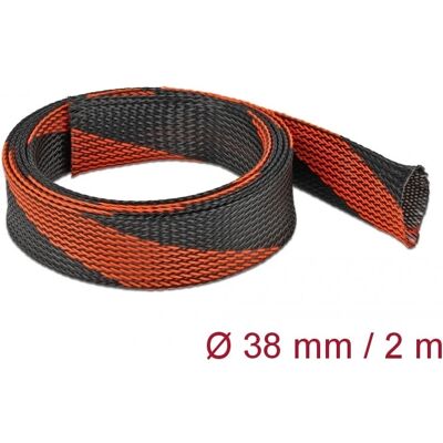 DeLock Manchon extensible - 2 m - Noir-Rouge - Publicité DeLock Manchon extensible - 2 m - Noir-Rouge - Publicité