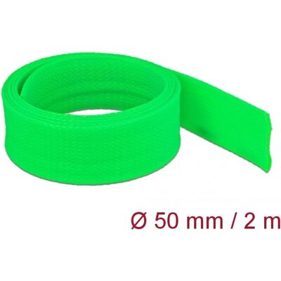 DeLock 20759 manchon tressé extensible - 2m, vert - Publicité DeLock 20759 manchon tressé extensible - 2m, vert - Publicité