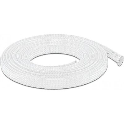 Manchon de câble DeLOCK 20804 - 10 m, extensible, blanc - Publicité Manchon de câble DeLOCK 20804 - 10 m, extensible, blanc - Publicité