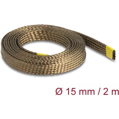 DeLOCK 20888 manchon tressé en fibres de basalte - protection câble - Publicité DeLOCK 20888 manchon tressé en fibres de basalte - protection câble - Publicité