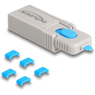 DeLOCK 20926 Port Blocker Set voor Type-C - Beveiliging USB-C DeLOCK 20926 Port Blocker Set voor Type-C - Beveiliging USB-C