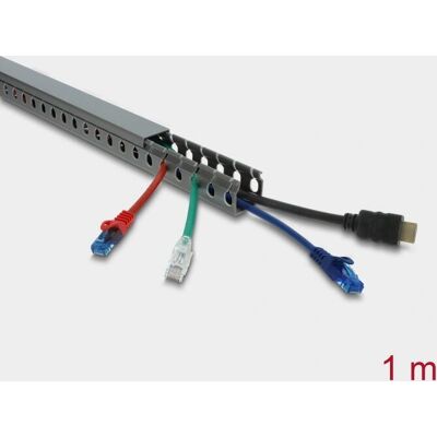 DeLOCK 22028 Kabelkanal Grau - 1000x30x30mm DeLOCK 22028 Kabelkanal Grau - 1000x30x30mm