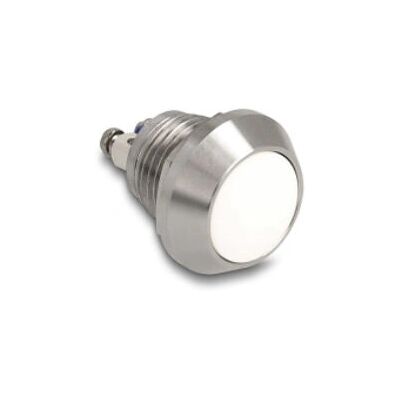 DeLOCK 22035 Interrupteur Poussoir Blanc 2P - Commutateur électrique - Publicité DeLOCK 22035 Interrupteur Poussoir Blanc 2P - Commutateur électrique - Publicité