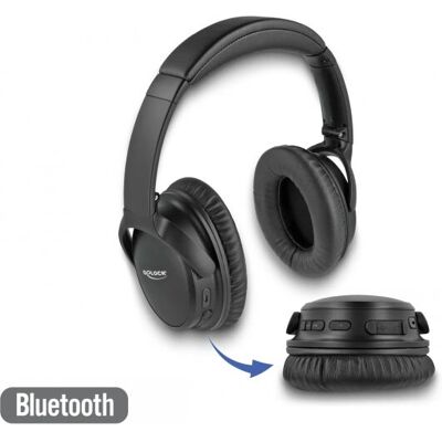DeLOCK 27181 Kabellose & Kabelgebundene Kopfhörer - Bluetooth, Micro-USB DeLOCK 27181 Kabellose & Kabelgebundene Kopfhörer - Bluetooth, Micro-USB
