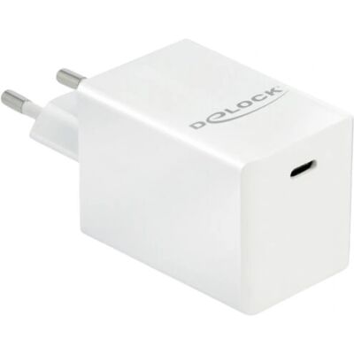DeLOCK 41447 Chargeur pour Appareil Mobile - Blanc - USB PD 3.0 - 60W - Publicité DeLOCK 41447 Chargeur pour Appareil Mobile - Blanc - USB PD 3.0 - 60W - Publicité