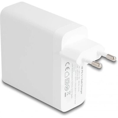 DeLock USB GaN Ladegerät 140 W - Weiß DeLock USB GaN Ladegerät 140 W - Weiß
