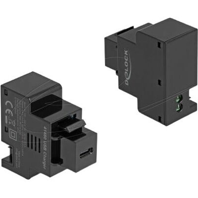 DeLOCK 41480 - Keystone Modul USB Type-C Ladeport PD 20 W DeLOCK 41480 - Keystone Modul USB Type-C Ladeport PD 20 W